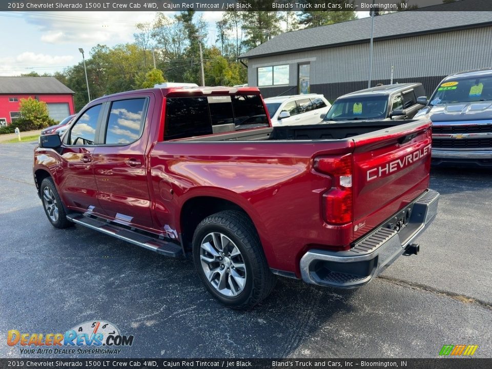 2019 Chevrolet Silverado 1500 LT Crew Cab 4WD Cajun Red Tintcoat / Jet Black Photo #9