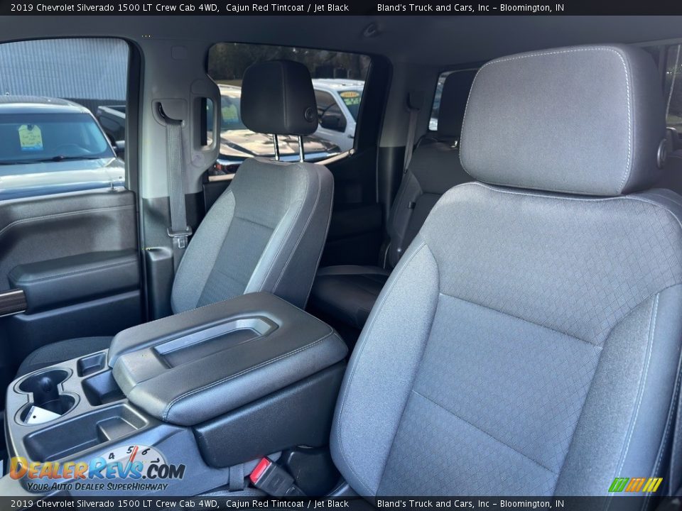 2019 Chevrolet Silverado 1500 LT Crew Cab 4WD Cajun Red Tintcoat / Jet Black Photo #12