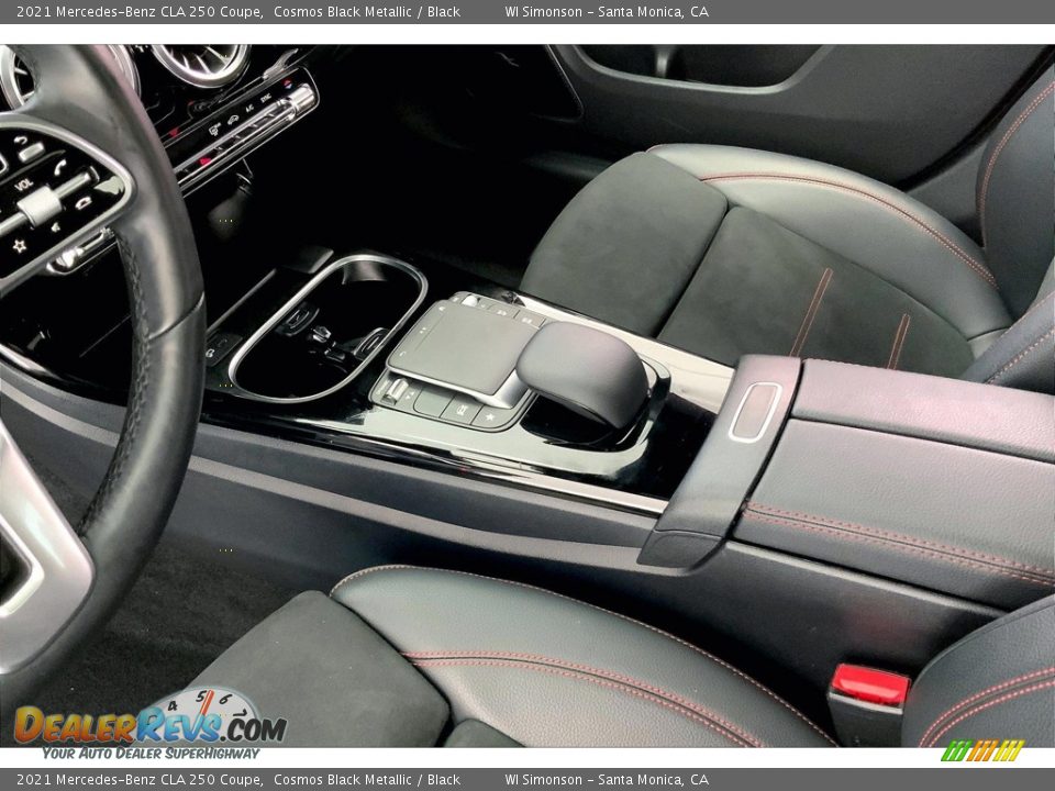 2021 Mercedes-Benz CLA 250 Coupe Cosmos Black Metallic / Black Photo #17