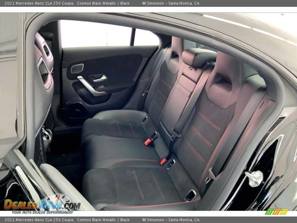 2021 Mercedes-Benz CLA 250 Coupe Cosmos Black Metallic / Black Photo #20