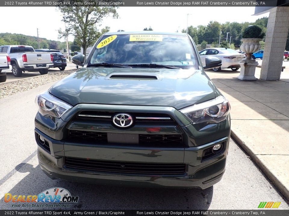 2022 Toyota 4Runner TRD Sport 4x4 Army Green / Black/Graphite Photo #3