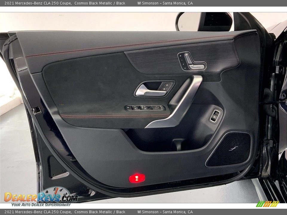 2021 Mercedes-Benz CLA 250 Coupe Cosmos Black Metallic / Black Photo #26