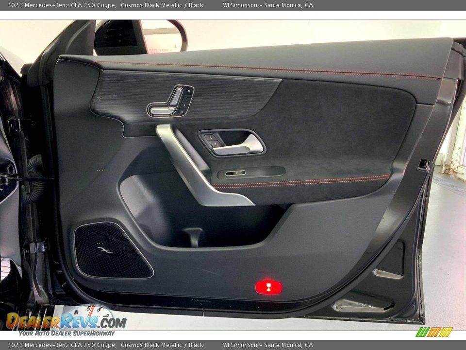 2021 Mercedes-Benz CLA 250 Coupe Cosmos Black Metallic / Black Photo #27