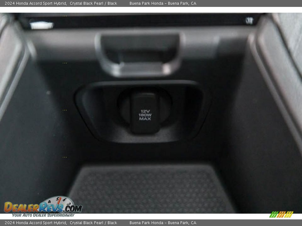 2024 Honda Accord Sport Hybrid Crystal Black Pearl / Black Photo #26
