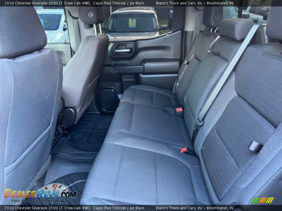 2019 Chevrolet Silverado 1500 LT Crew Cab 4WD Cajun Red Tintcoat / Jet Black Photo #30