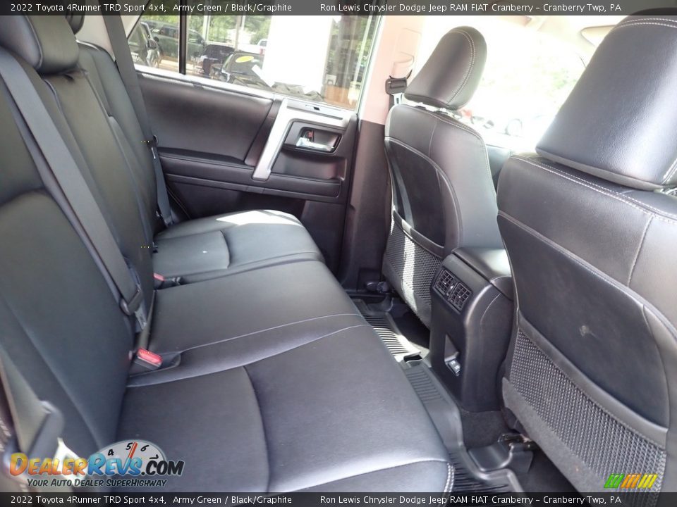 Rear Seat of 2022 Toyota 4Runner TRD Sport 4x4 Photo #10