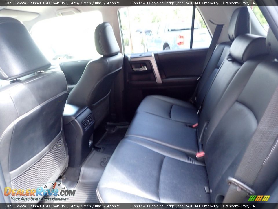 Rear Seat of 2022 Toyota 4Runner TRD Sport 4x4 Photo #12