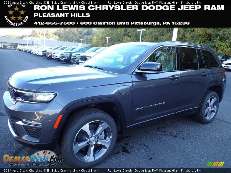 2024 Jeep Grand Cherokee 4XE Baltic Gray Metallic / Global Black Photo #1