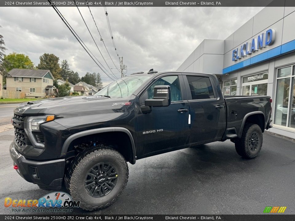 Front 3/4 View of 2024 Chevrolet Silverado 2500HD ZR2 Crew Cab 4x4 Photo #1