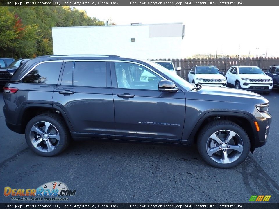 2024 Jeep Grand Cherokee 4XE Baltic Gray Metallic / Global Black Photo #7