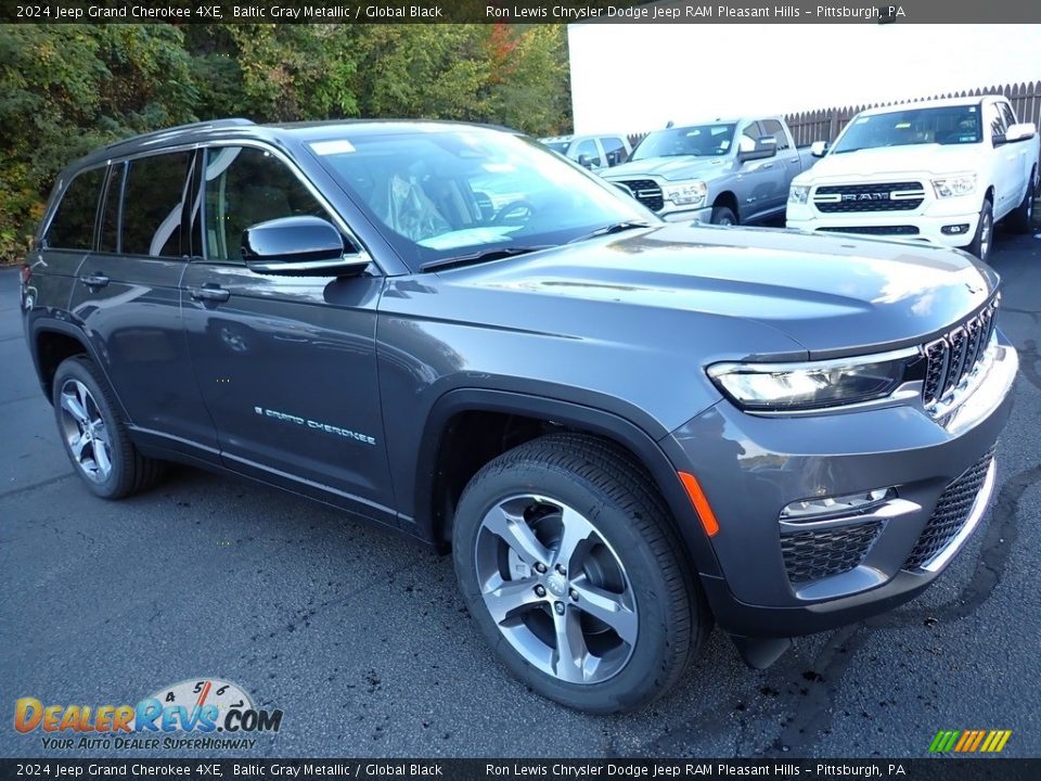 2024 Jeep Grand Cherokee 4XE Baltic Gray Metallic / Global Black Photo #8