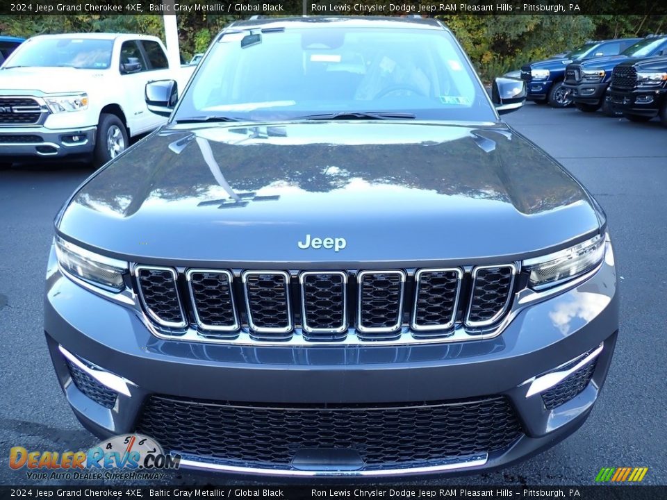 2024 Jeep Grand Cherokee 4XE Baltic Gray Metallic / Global Black Photo #9