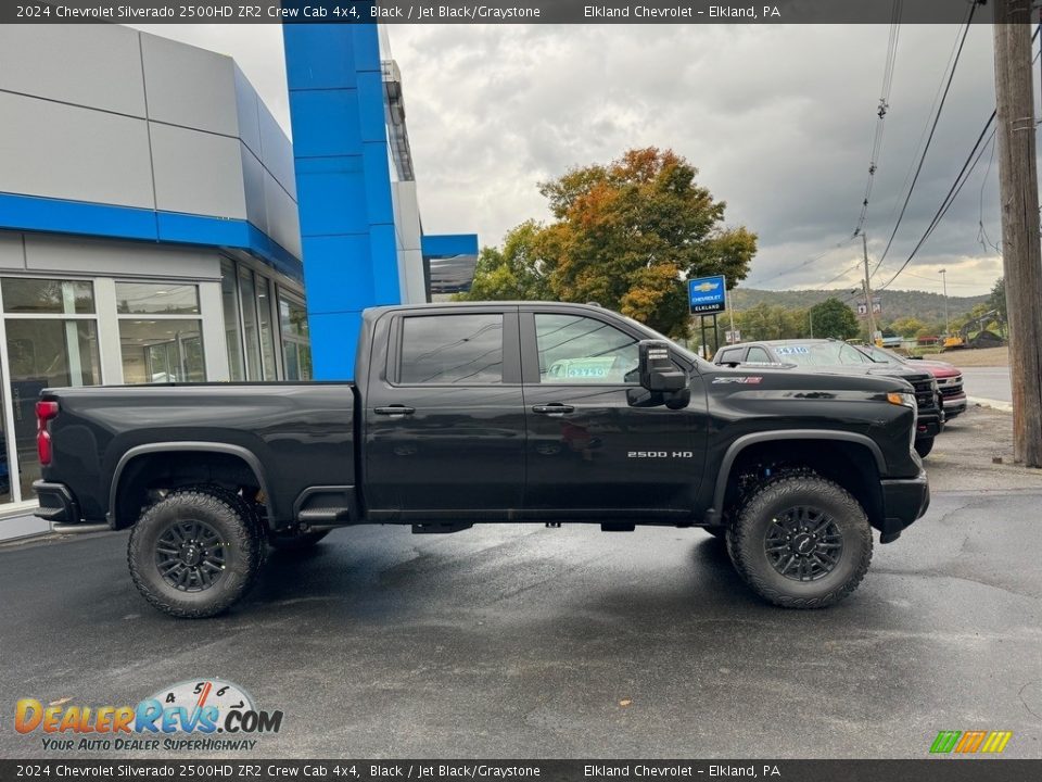 Black 2024 Chevrolet Silverado 2500HD ZR2 Crew Cab 4x4 Photo #5