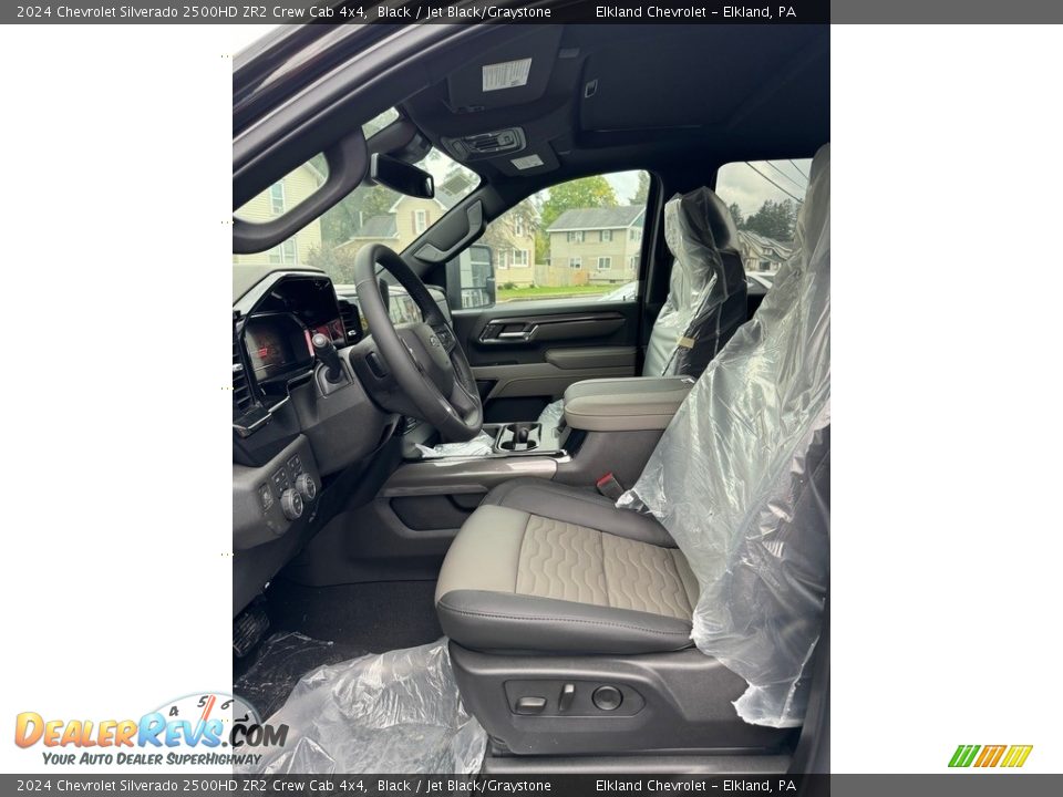 Front Seat of 2024 Chevrolet Silverado 2500HD ZR2 Crew Cab 4x4 Photo #6