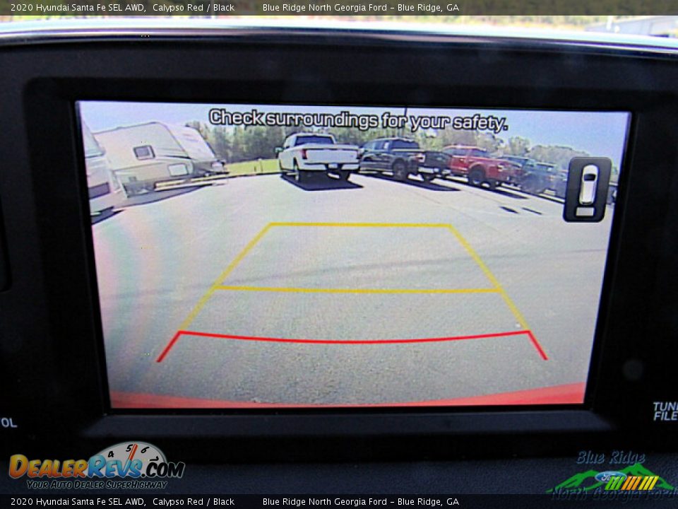 2020 Hyundai Santa Fe SEL AWD Calypso Red / Black Photo #16