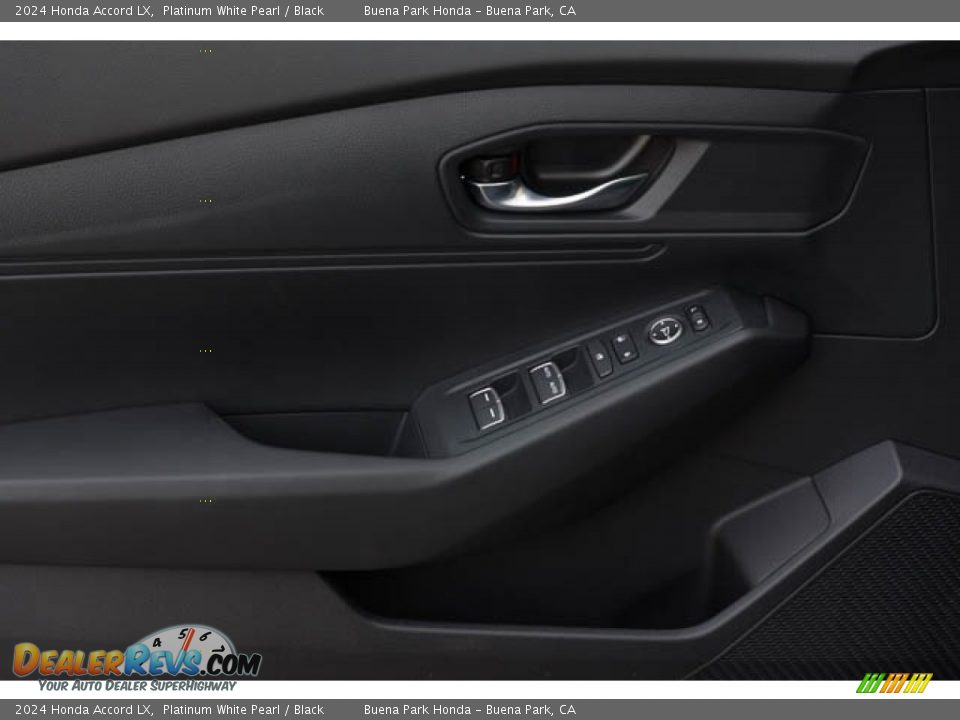 2024 Honda Accord LX Platinum White Pearl / Black Photo #34