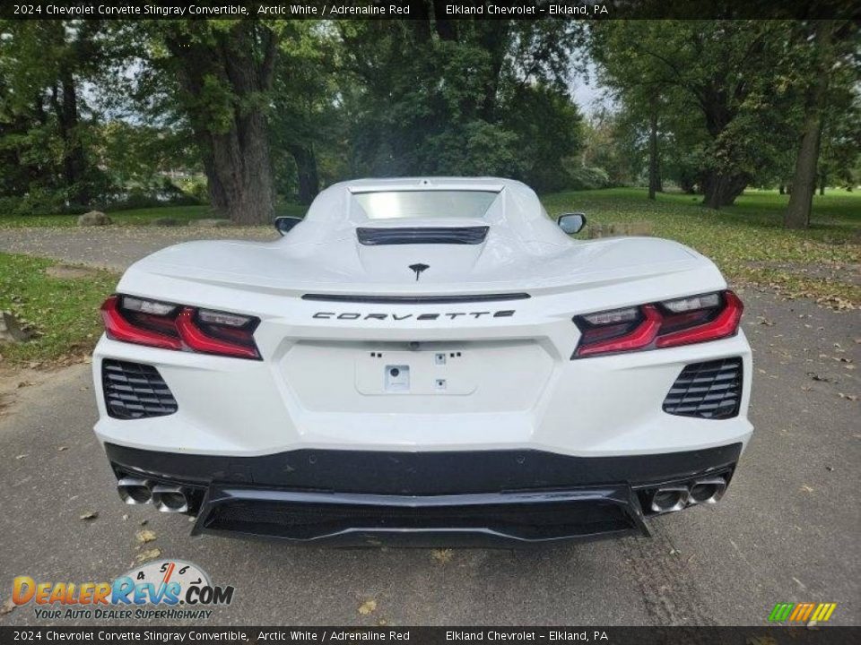 Exhaust of 2024 Chevrolet Corvette Stingray Convertible Photo #4