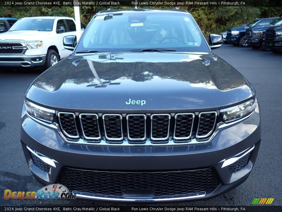 2024 Jeep Grand Cherokee 4XE Baltic Gray Metallic / Global Black Photo #9