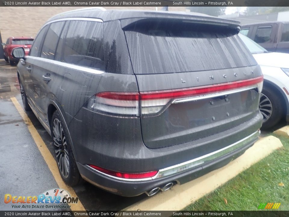 2020 Lincoln Aviator Black Label AWD Chroma Caviar Dark Gray / Black Label Cashmere Photo #2