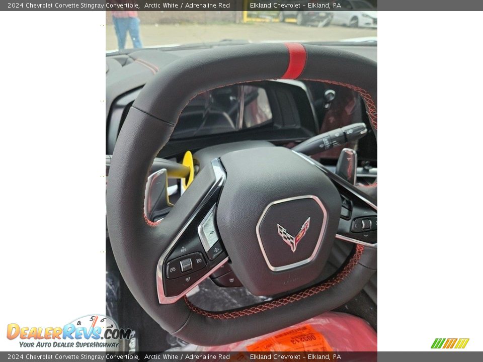 2024 Chevrolet Corvette Stingray Convertible Steering Wheel Photo #14