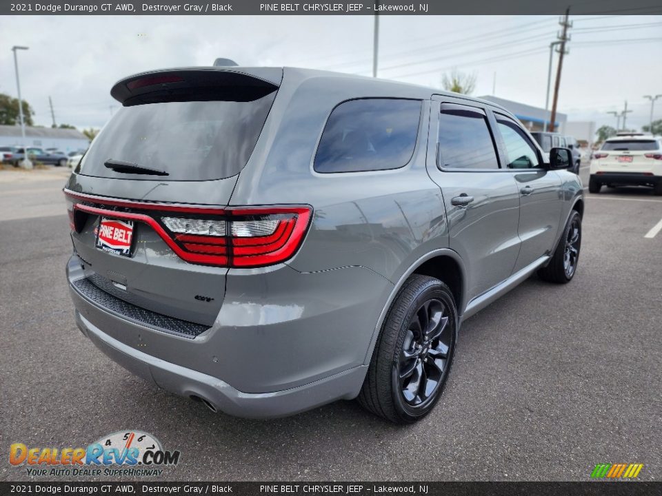 2021 Dodge Durango GT AWD Destroyer Gray / Black Photo #19