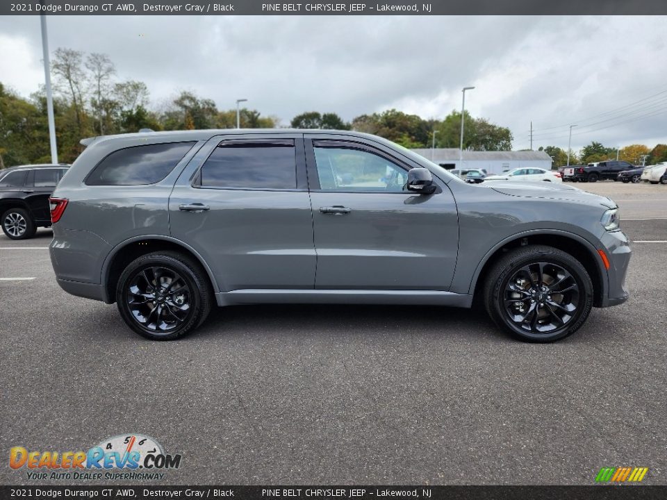 2021 Dodge Durango GT AWD Destroyer Gray / Black Photo #20