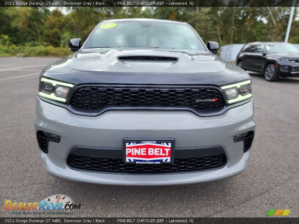 2021 Dodge Durango GT AWD Destroyer Gray / Black Photo #22