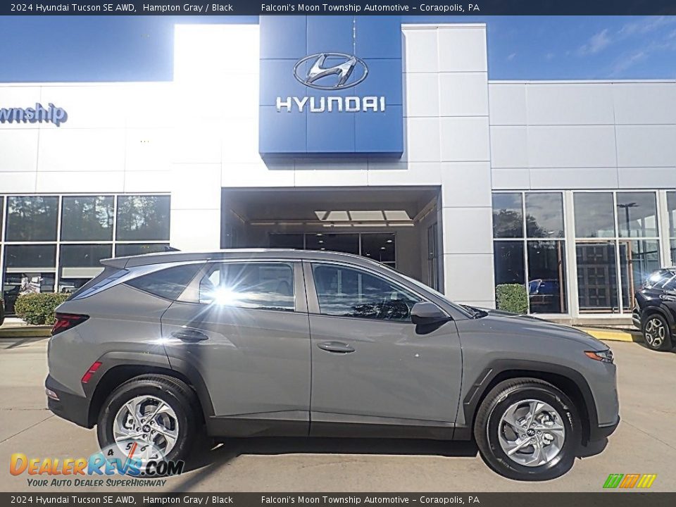 2024 Hyundai Tucson SE AWD Hampton Gray / Black Photo #1