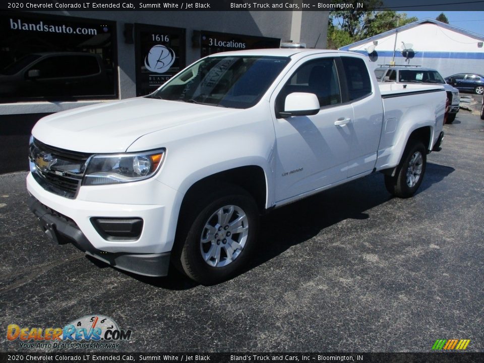 2020 Chevrolet Colorado LT Extended Cab Summit White / Jet Black Photo #2