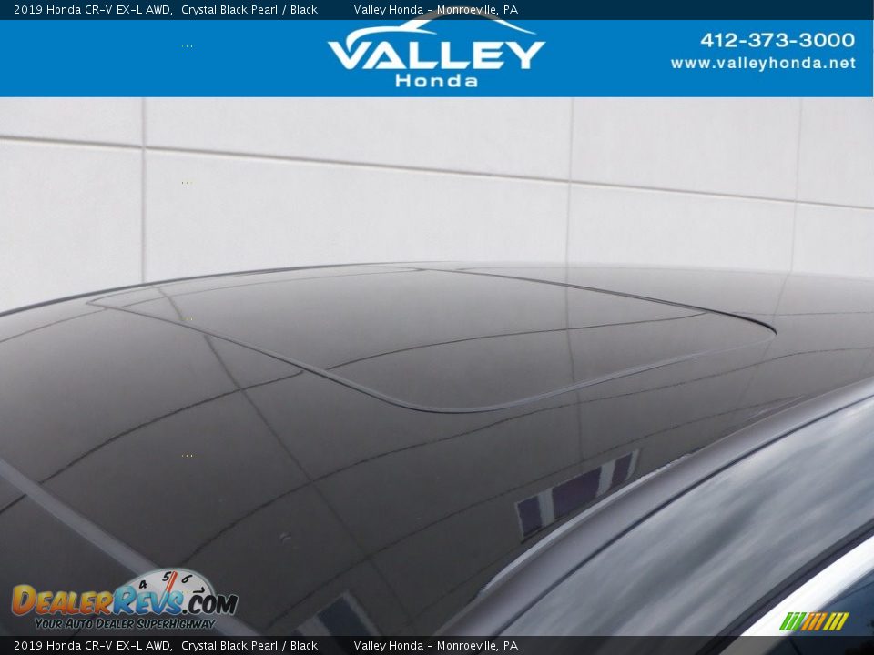 2019 Honda CR-V EX-L AWD Crystal Black Pearl / Black Photo #3