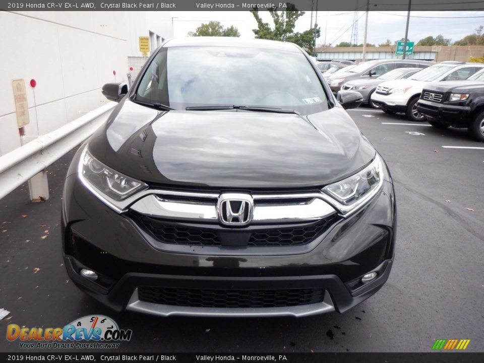 2019 Honda CR-V EX-L AWD Crystal Black Pearl / Black Photo #5