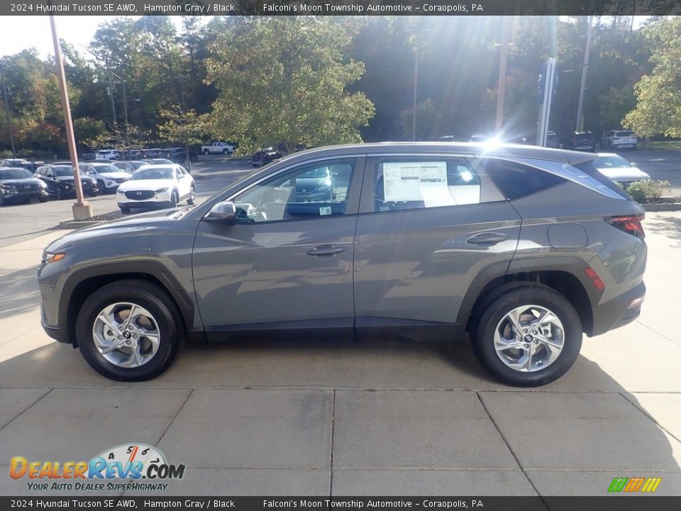 2024 Hyundai Tucson SE AWD Hampton Gray / Black Photo #6