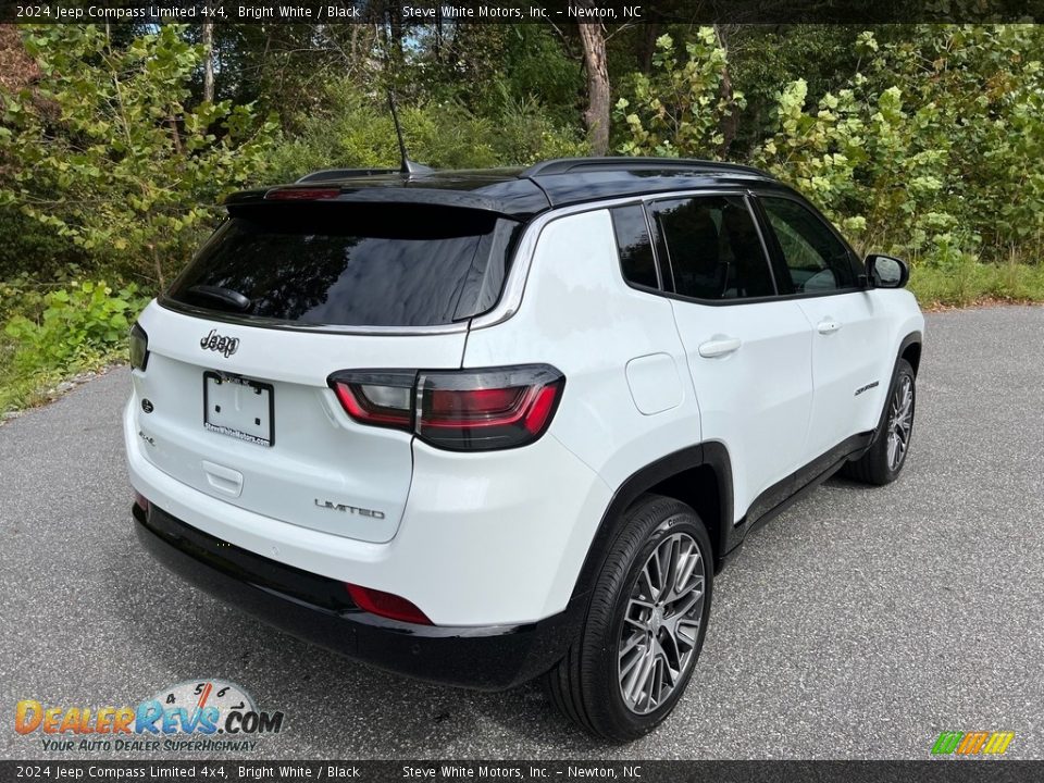 2024 Jeep Compass Limited 4x4 Bright White / Black Photo #6