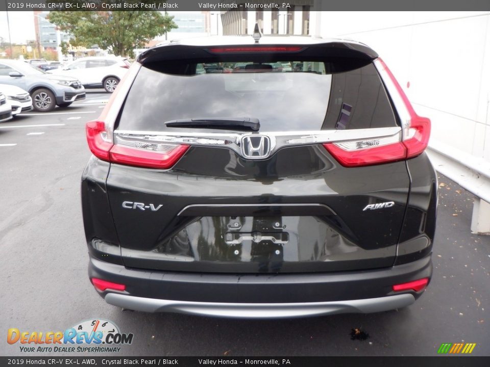 2019 Honda CR-V EX-L AWD Crystal Black Pearl / Black Photo #9