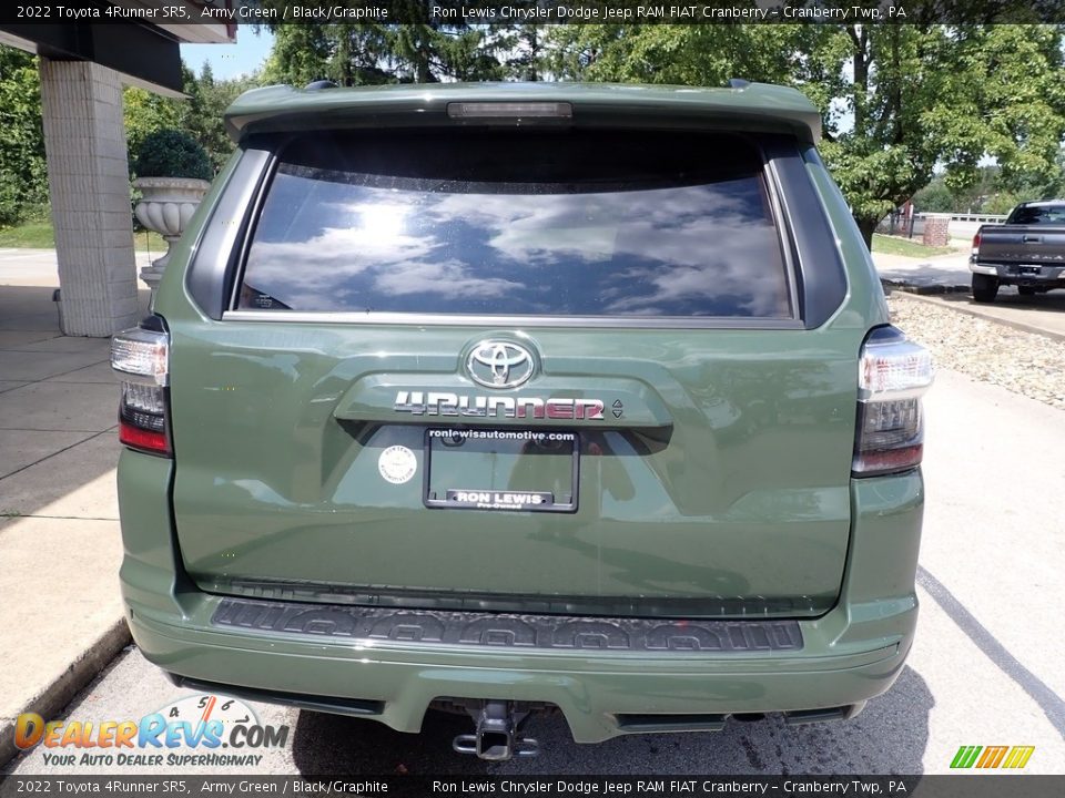 2022 Toyota 4Runner SR5 Army Green / Black/Graphite Photo #7