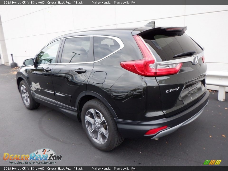 2019 Honda CR-V EX-L AWD Crystal Black Pearl / Black Photo #10