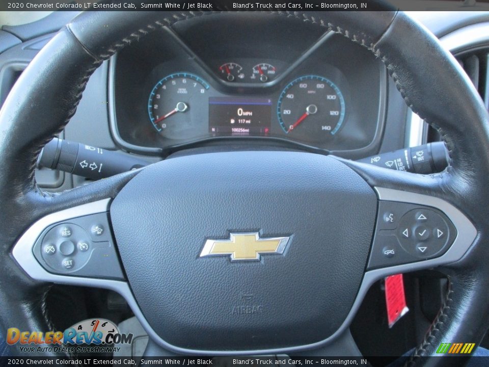 2020 Chevrolet Colorado LT Extended Cab Summit White / Jet Black Photo #10