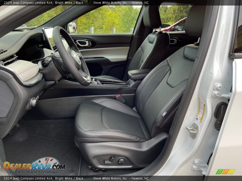 Black Interior - 2024 Jeep Compass Limited 4x4 Photo #11