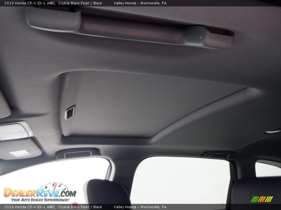 2019 Honda CR-V EX-L AWD Crystal Black Pearl / Black Photo #15
