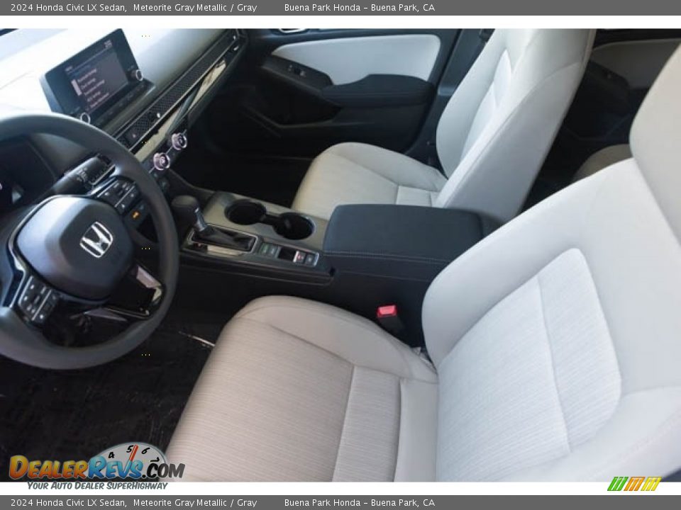 Front Seat of 2024 Honda Civic LX Sedan Photo #15