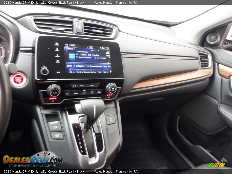 2019 Honda CR-V EX-L AWD Crystal Black Pearl / Black Photo #18