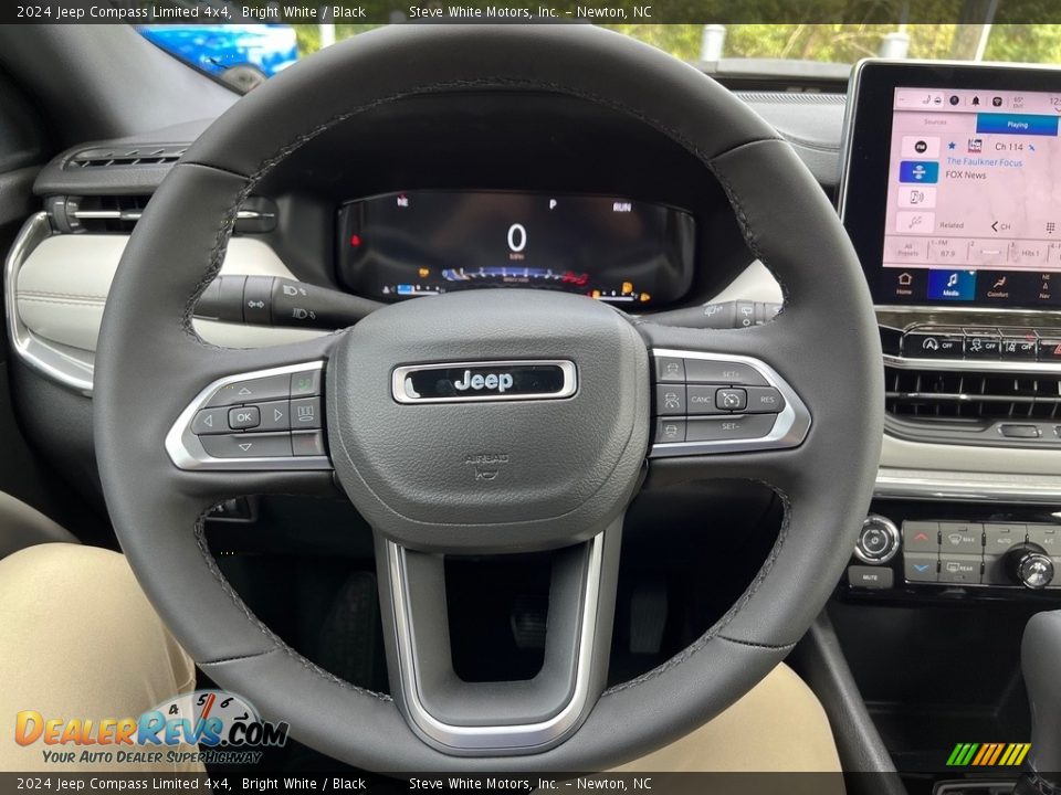 2024 Jeep Compass Limited 4x4 Steering Wheel Photo #18