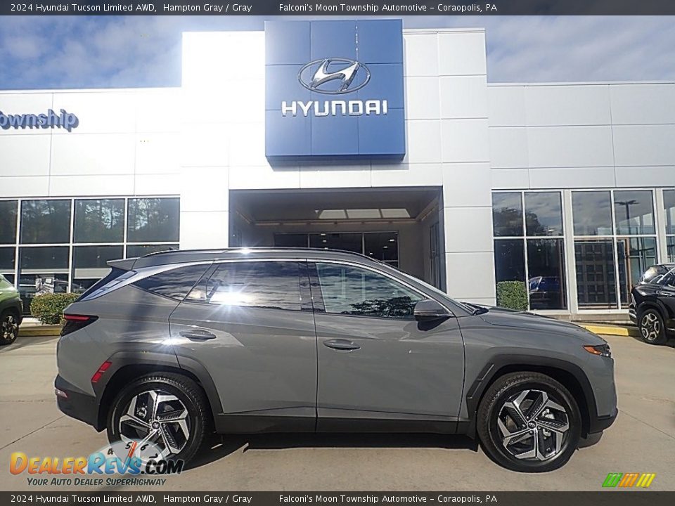 2024 Hyundai Tucson Limited AWD Hampton Gray / Gray Photo #1