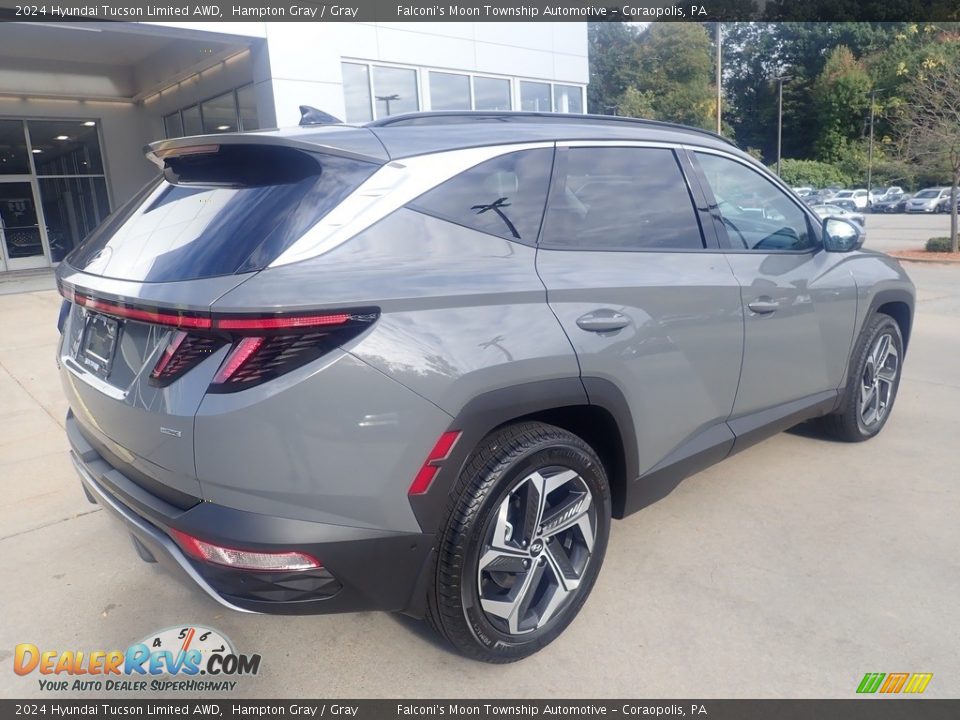 2024 Hyundai Tucson Limited AWD Hampton Gray / Gray Photo #2