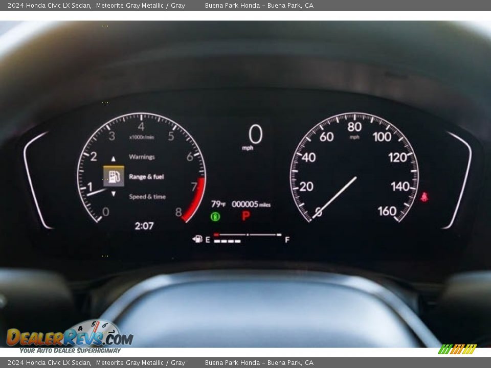 2024 Honda Civic LX Sedan Gauges Photo #18