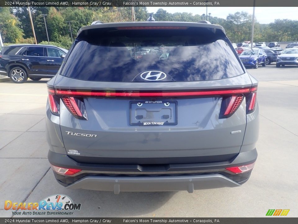 2024 Hyundai Tucson Limited AWD Hampton Gray / Gray Photo #3