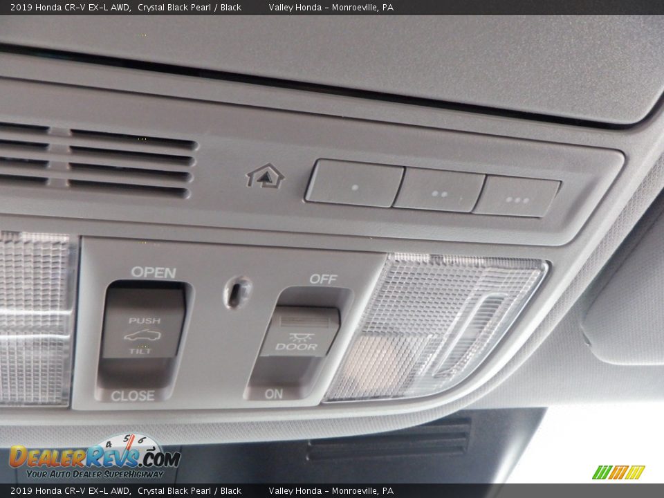 2019 Honda CR-V EX-L AWD Crystal Black Pearl / Black Photo #23