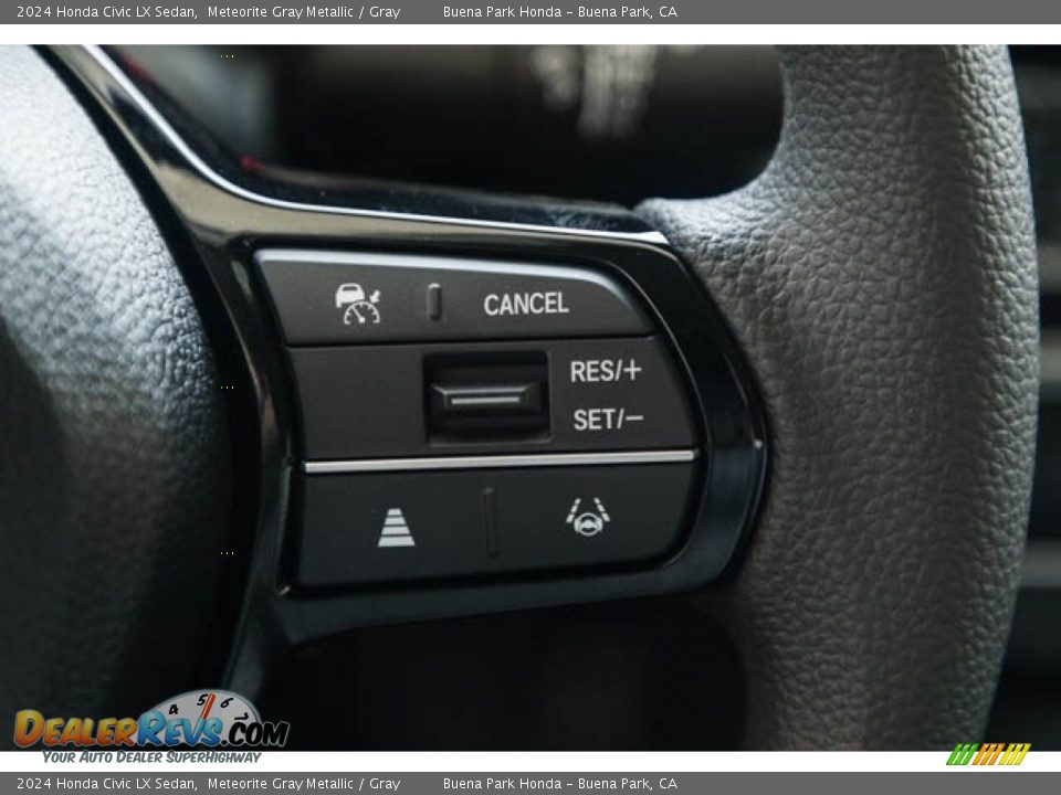 2024 Honda Civic LX Sedan Steering Wheel Photo #21