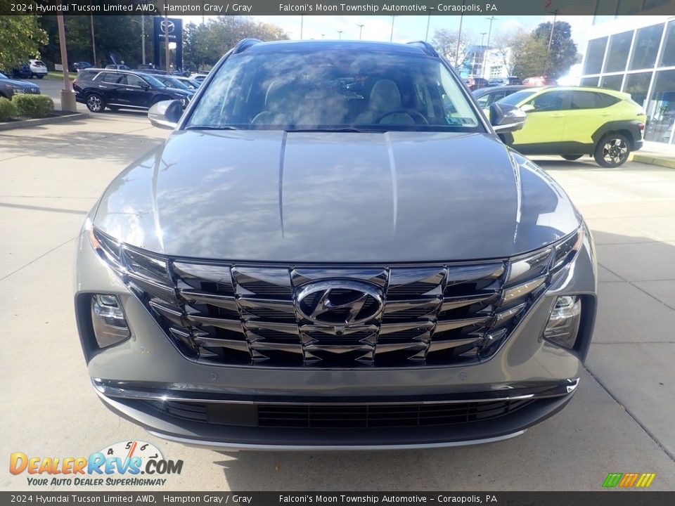 2024 Hyundai Tucson Limited AWD Hampton Gray / Gray Photo #8