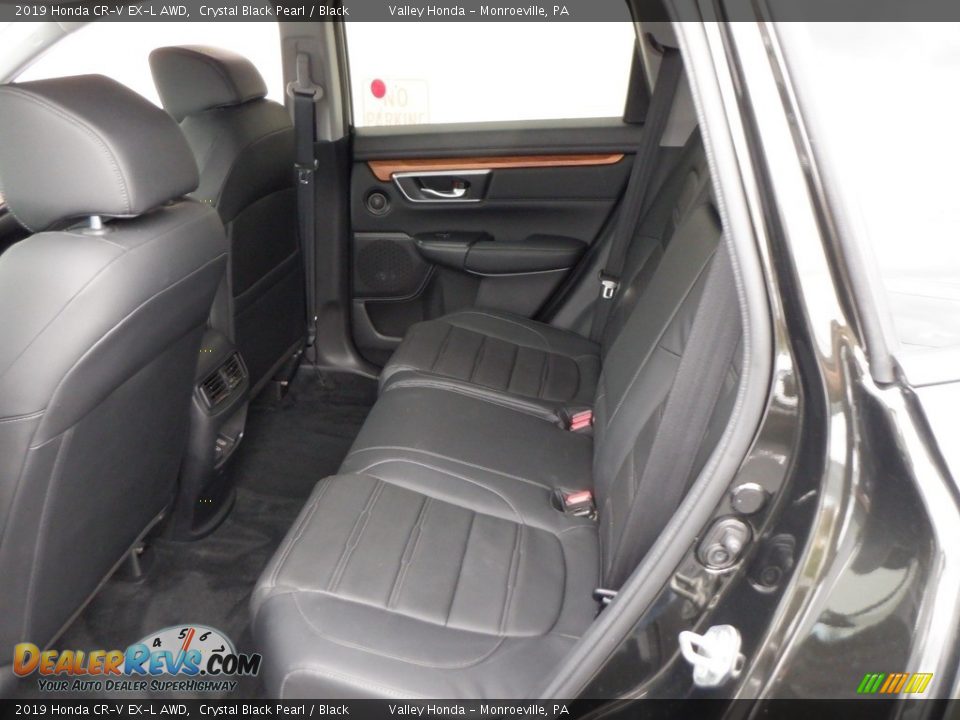 2019 Honda CR-V EX-L AWD Crystal Black Pearl / Black Photo #29